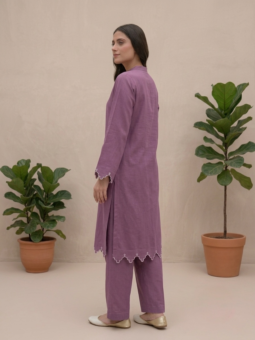 Mauve Minimalist 2 Piece