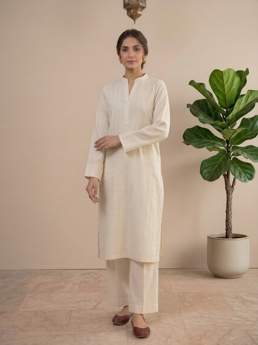 Ivory Minimalist 2 Piece