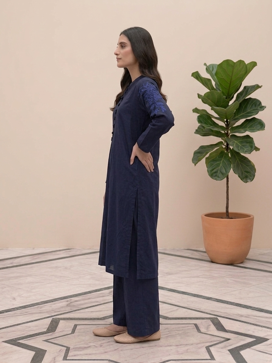 Navy Elegance 2 Piece